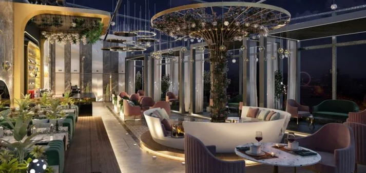 Expensive Restaurant Interior Design in Dubai