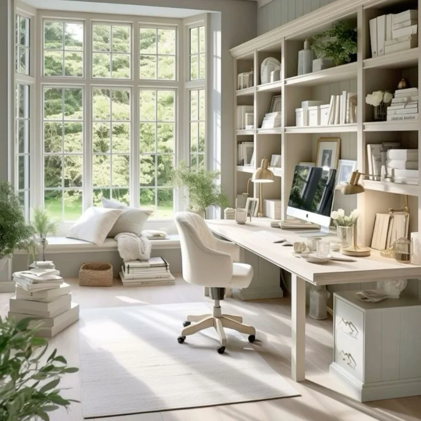 Home-office-interior in dubai