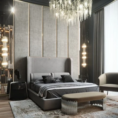 Modern Bedroom Interior Design Dubai