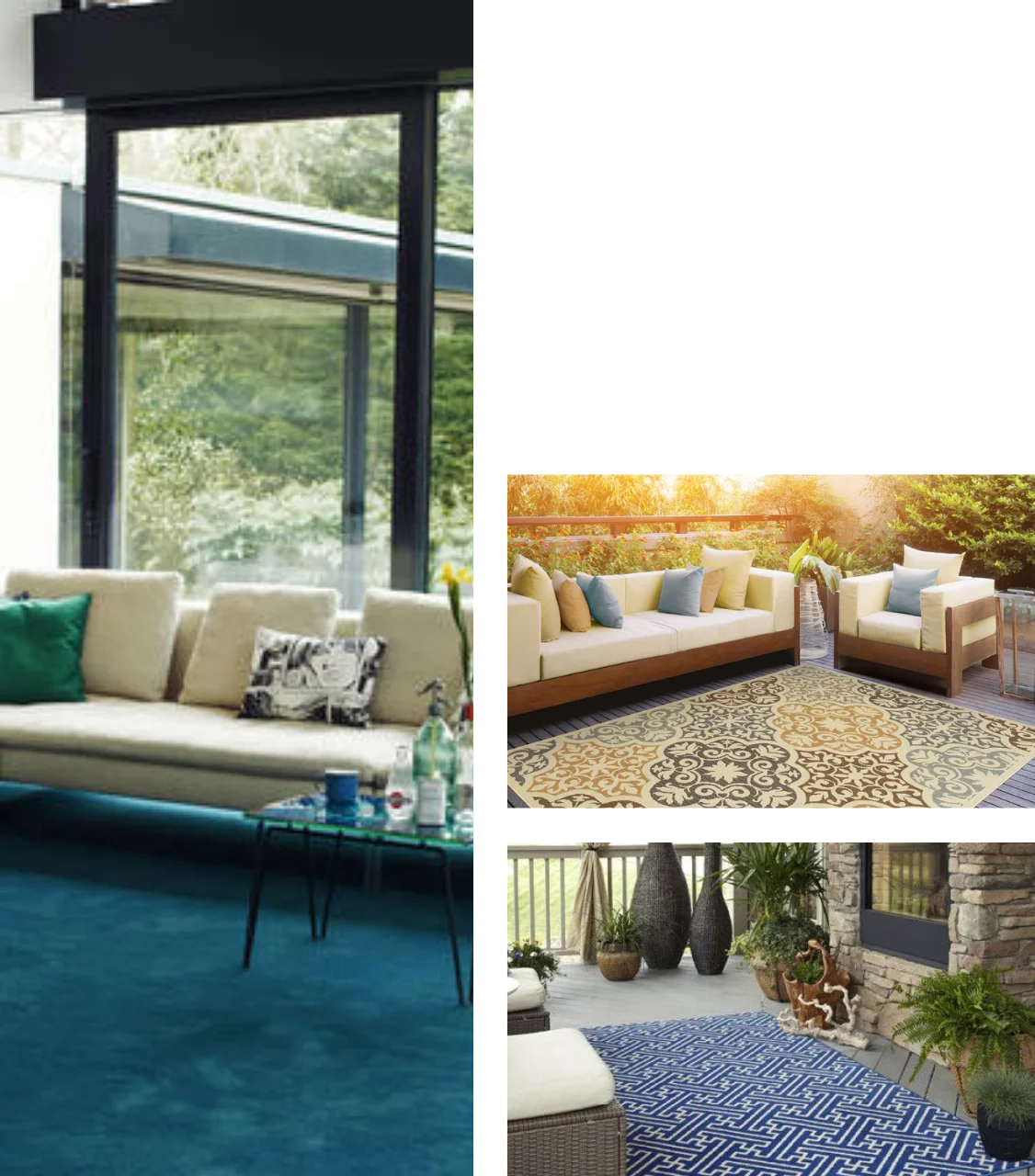 outdoor carpets