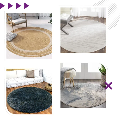 best round carpet dubai