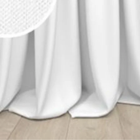 white color curtains