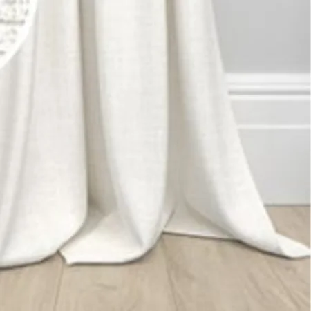 white color curtains