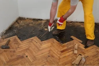 Remove Glued Down Wood Flooring