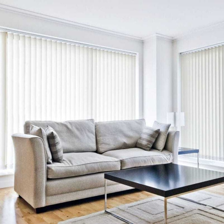 White Vertical Blinds