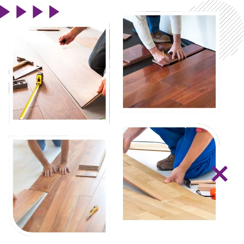 Wooden Flooring installation