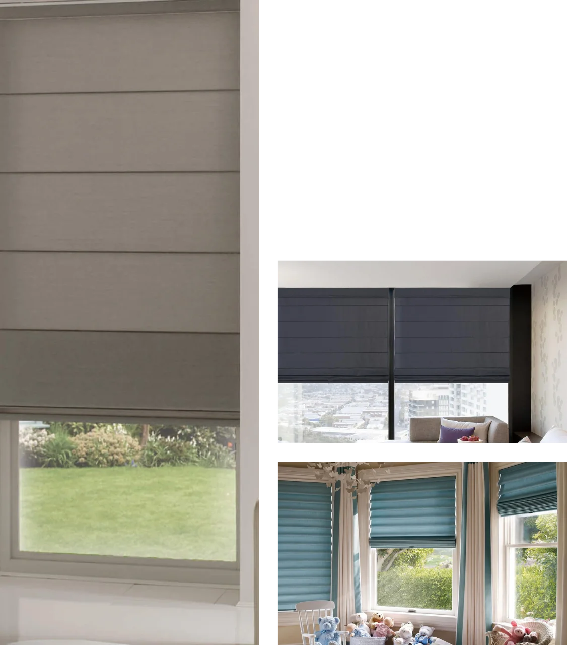 cordless roman blinds Dubai