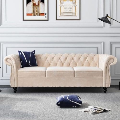 Beige Sofa