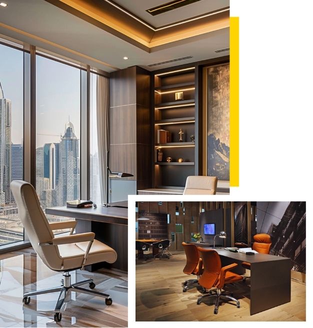 High-quality office furniture in Dubai