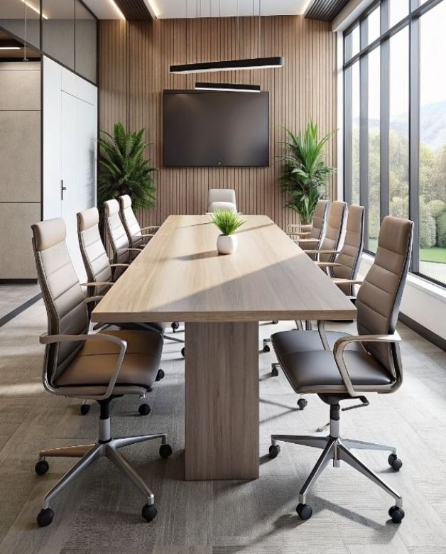 Modern ergonomic office furniture in Dubai.