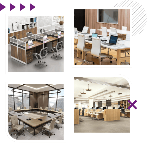 Luxurious and top-rated office furniture in Dubai showroom