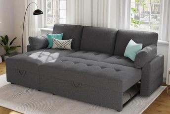 Modern sofa bed for small spaces in Abu Dhabi