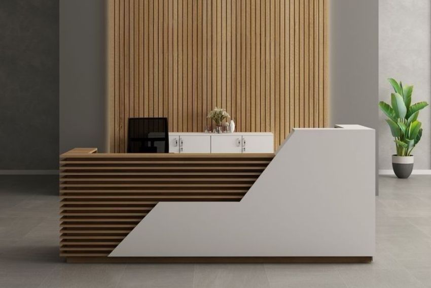 Custom Reception Desk