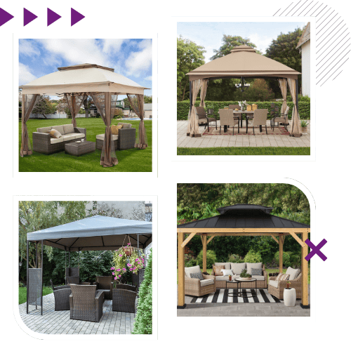 Custom Made Gazebo Furniture in Dubai