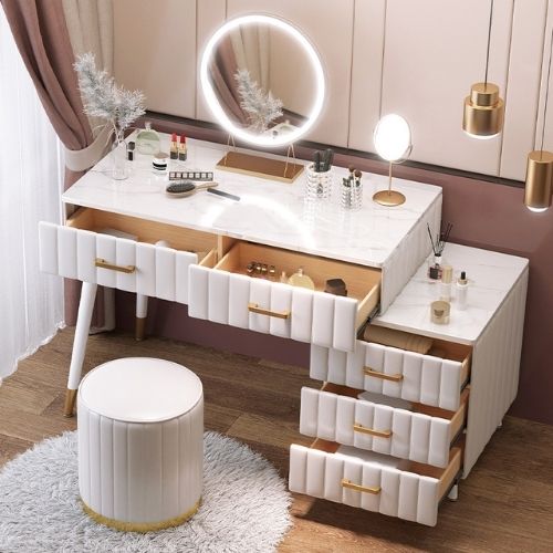 LED Mirror Table