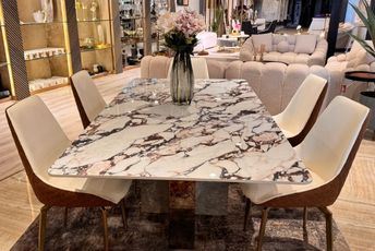 High-end luxury marble dining table