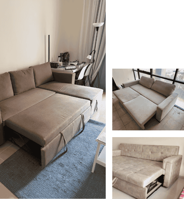 Space-Saving Sofa Cum Bed in Ras Al Khaimah