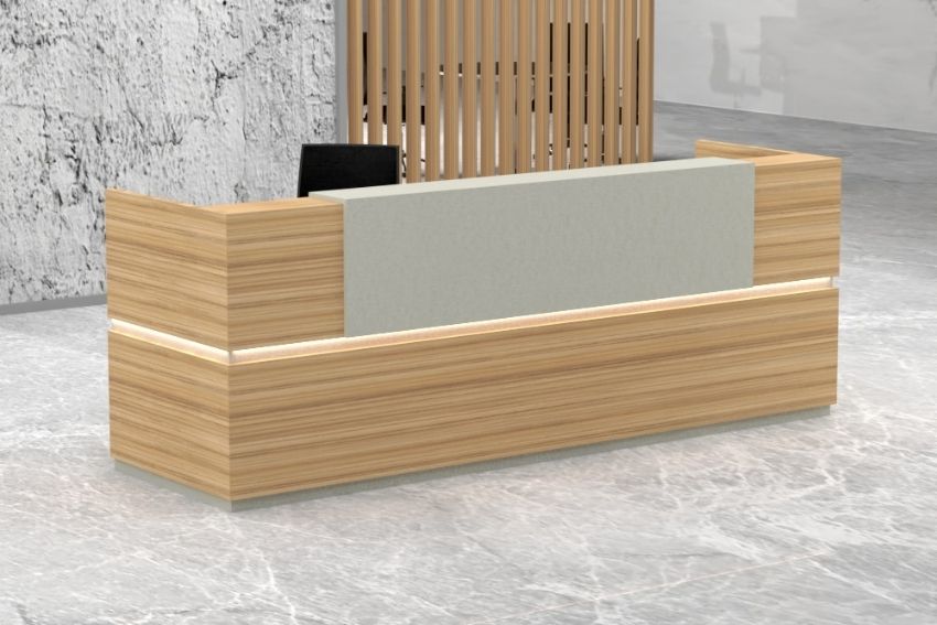 Wooden Reception Desk