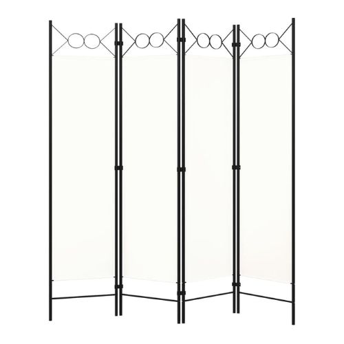 4 Folding Panel Room Divider