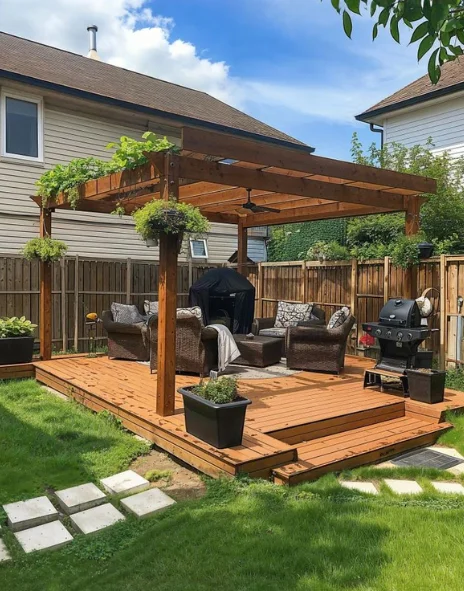 Bespoke pergola designs for outdoors