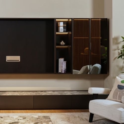 Black Olavie TV Unit