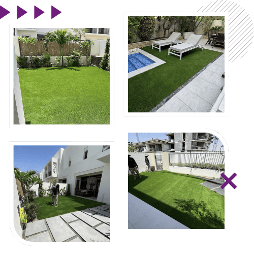 Affordable artificial grass Dubai lawn