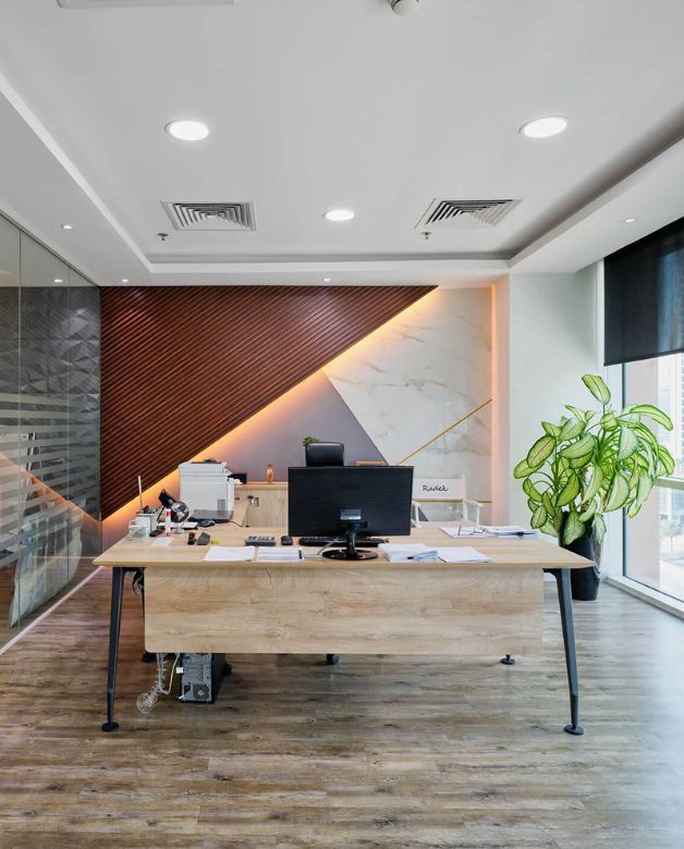 Modern office renovation Ras Al Khaimah