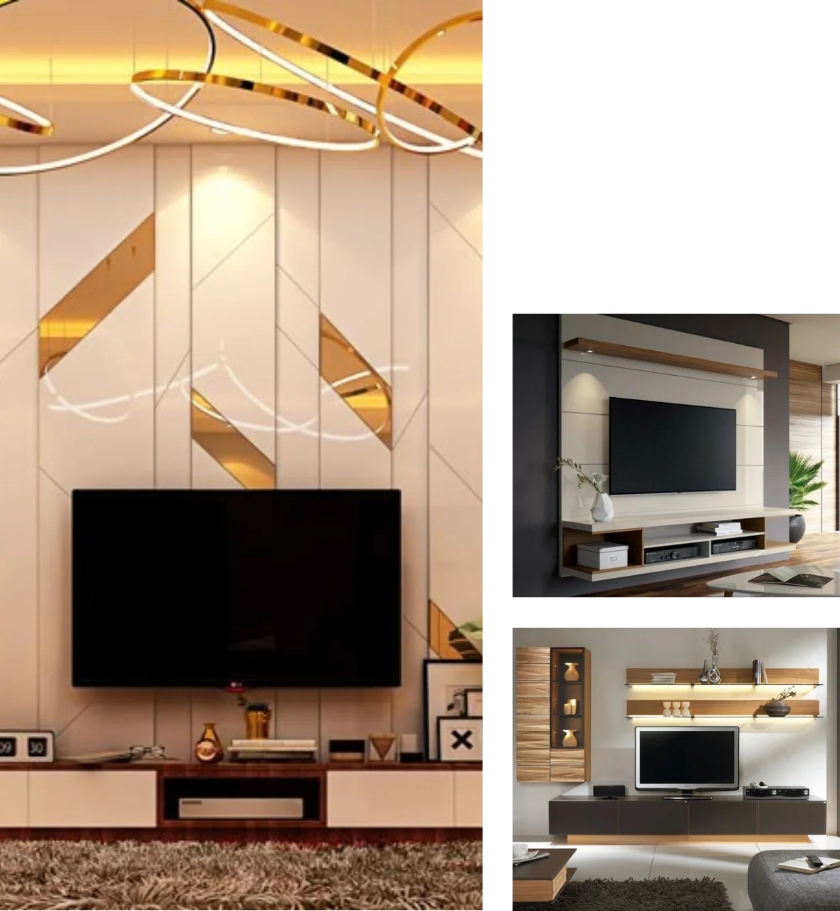 Unique TV wall unit Dubai
