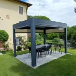 Aluminum pergola project in Dubai
