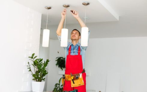 Office Lighting Installation