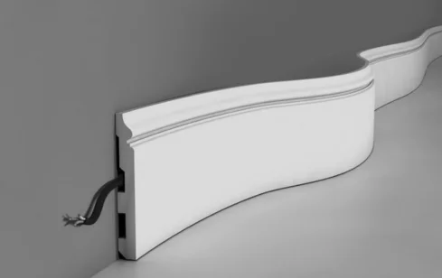 Elegant curved skirting in Dubai