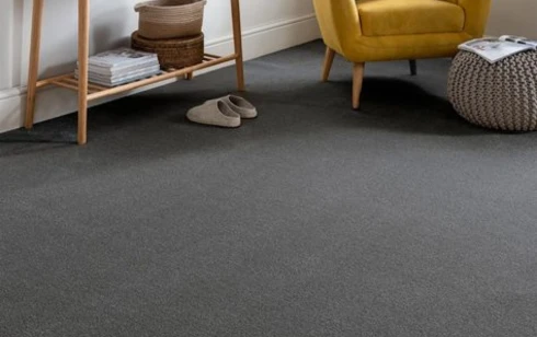 Charcoal grey carpet Dubai modern flooring