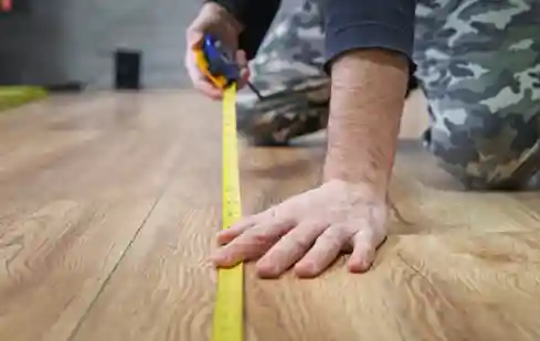 Accurate floor measurement for installation