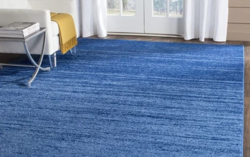 Light blue carpet flooring design