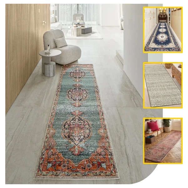 Carpet runners for halls