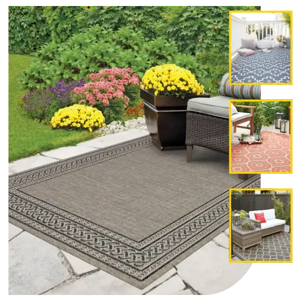 Outdoor Patio Rug Collection