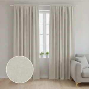 Textured Ash Blackout Curtain