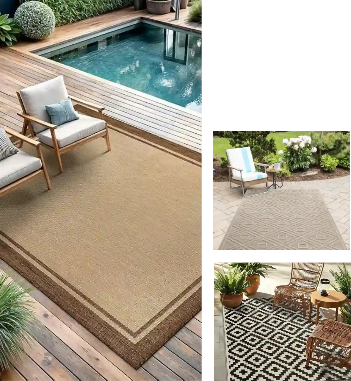 Grey Outdoor Rug Dubai