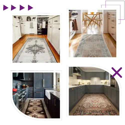 Washable kitchen rugs Dubai easy care