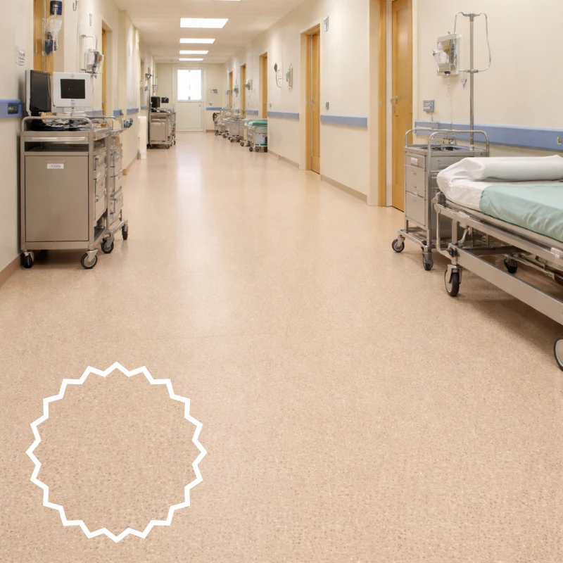Pristine Hospital Flooring