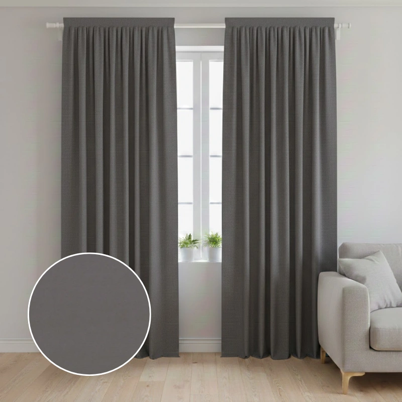 Premium Classic Grey Curtain Dubai
