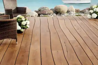 Outdoor wooden flooring Dubai installation experts