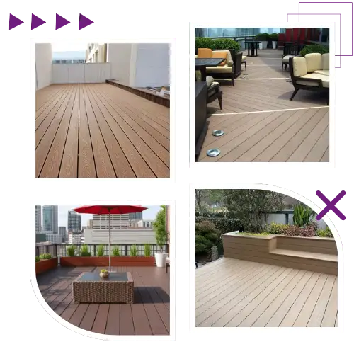 WPC deck flooring Dubai outdoor