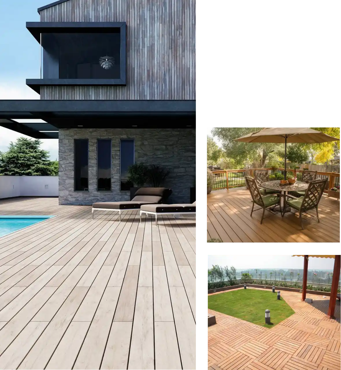 Outdoor deck flooring Dubai modern solutions